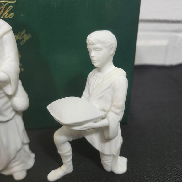 Vintage Lenox The Children of The Nativity Set from the 1990s in Original Box - Picture 6 of 12